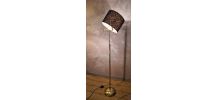  super lampadaire chrome or liseuse deluxe sur pied vintage 
