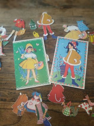 poupée papier.jeu stylisme 