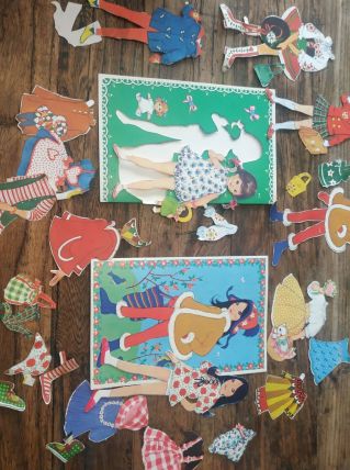poupée papier.jeu stylisme 