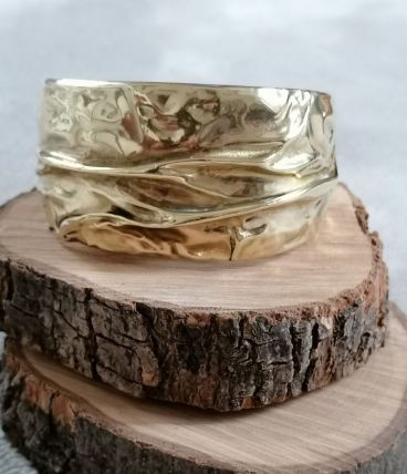 Bracelet manchette Brutaliste 