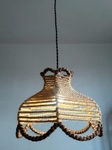 Suspension en corde vintage 1970