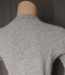 Pull laine écussons multicolore  perles 