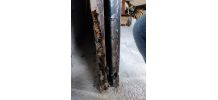 2 authentiques portes de garage coulissantes