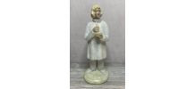 Figurine médicale pate de verre bohème - Art Tchèque