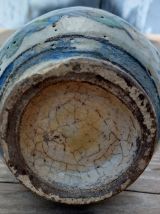  Bouteille en céramique siliceuse Iznik Turquie à décor flor