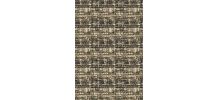 Tapis avec rayures oriental doux moderne 