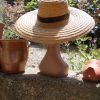 chapeau capeline 1900 -1930 PAILLE TBE ANCIEN VINTAGE 