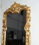 Miroir bois de hêtre massif 