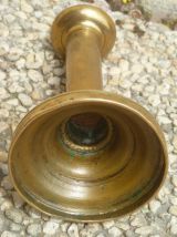 bougeoir , laiton ,bronze  vintage