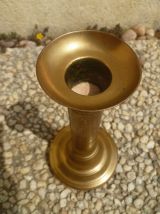 bougeoir , laiton ,bronze  vintage