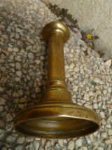 bougeoir , laiton ,bronze  vintage