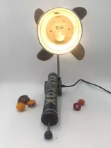 Lampe industrielle, Detournement d'objet