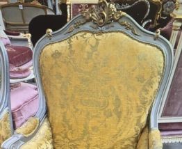salon complet jaune 
