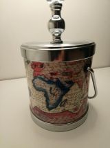 Lampe à poser déco récup' recyclage Seau à Glaçons
