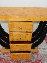 Console art deco 4 tiroirs
