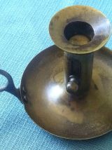 bougeoir vintage , bronze
