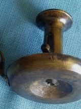 bougeoir vintage , bronze