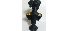 Statue du buste de la déesse  Artémis En marbre coulé