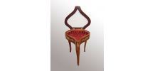 VITRINE UNE MANGE PORTE EN BOIS MARQUETTE STYLE LOUIS XV
