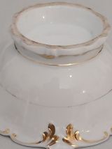 Grand bol en porcelaine de BAYEUX fin xixeme. 