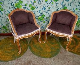 Fauteuils style Louis XV