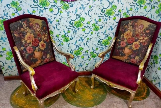 deux Fauteuils Style Louis XV