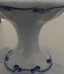 Compotier en faience Creil et MONTEREAU modèle HOLLANDAIS. 