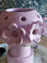 Lampe vintage années 70 en grès émaillé