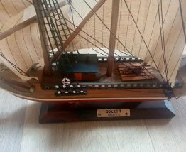 Maquette voilier XIX Goleta