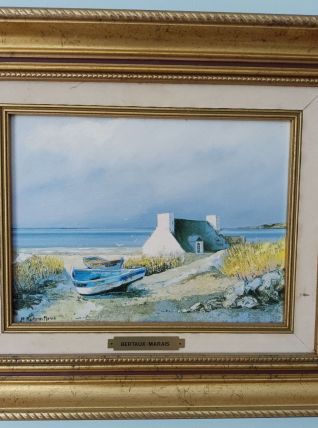 Tableau de Jean-Pierre Bertaux Marais