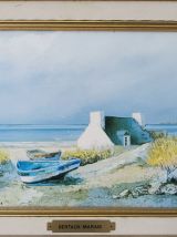 Tableau de Jean-Pierre Bertaux Marais