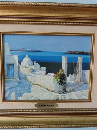 Tableau de Jean-Pierre Bertaux Marais