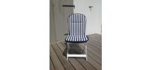 Coussins pour chaises de jardin, neufs avec étiquette