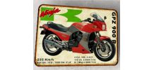 Plaque métal Kawasaki 900 Ninja