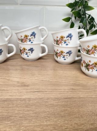 Set de 8 tasses Arcopal 