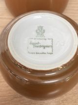 Set de 4 tasses Bavaria pour Dupont Fourdrigniers