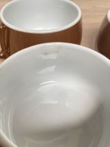Set de 4 tasses Bavaria pour Dupont Fourdrigniers