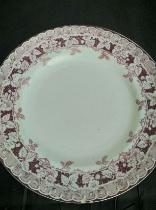 Assiette en Terre de fer