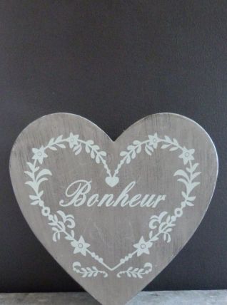 Boîte Bonheur en forme de coeur
