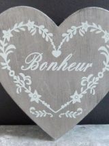 Boîte Bonheur en forme de coeur