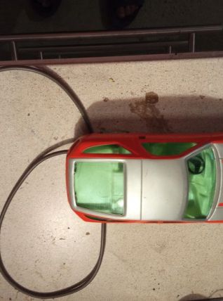 Jouet vintage Joustra voiture filoguidee Porsche 928