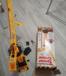 Grue Tower Crane Blue Box vintage