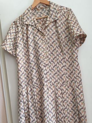 Robe unique faite par une couturière portée une fois 100% p 