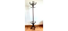 Porte manteau perroquet de bistrot en bois courbé