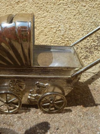 Tirelire  poussette  , vintage 