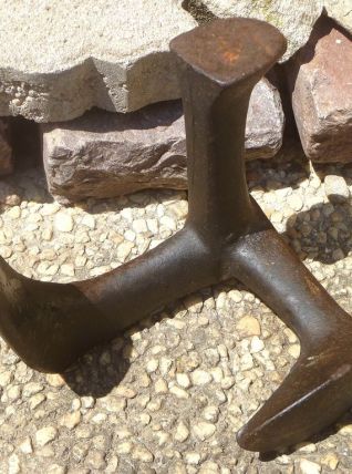enclume de cordonnier fonte , vintage