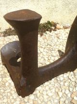 enclume de cordonnier fonte , vintage