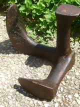 enclume de cordonnier fonte , vintage
