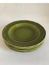 Assiettes BOCH Belgium modèle Trianon, années 60