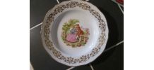 12 Assiettes Creuses Haute Porcelaine Berry